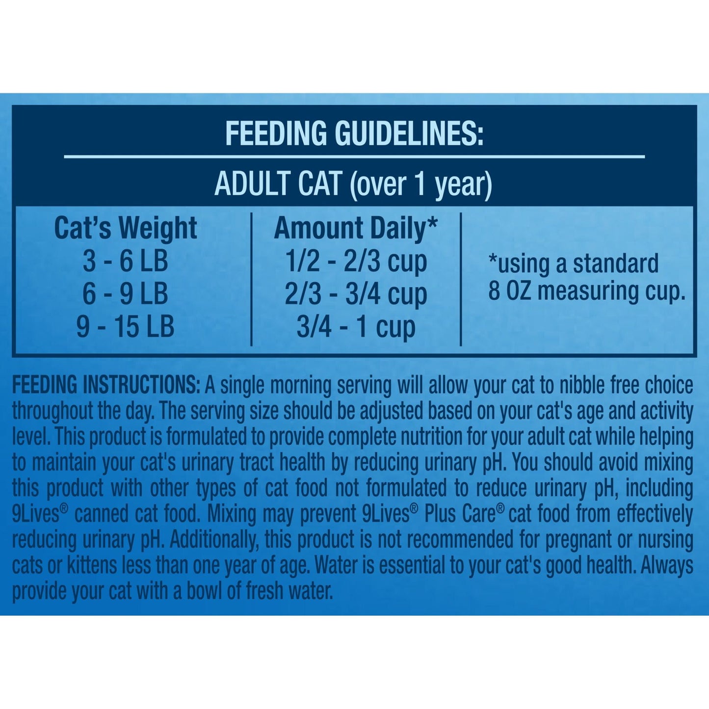 9Lives Plus Care Dry Cat Food With Tuna & Egg Flavors, 15.5 lb Bag