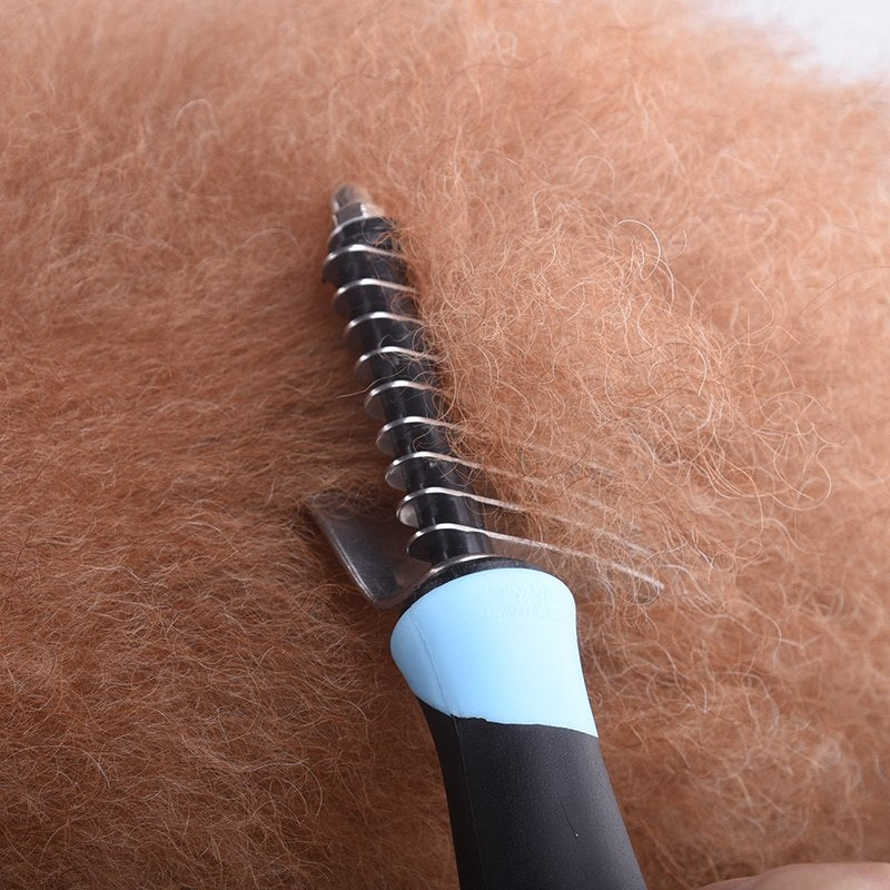 Dog or Cat Hair Cutter Rake Comb