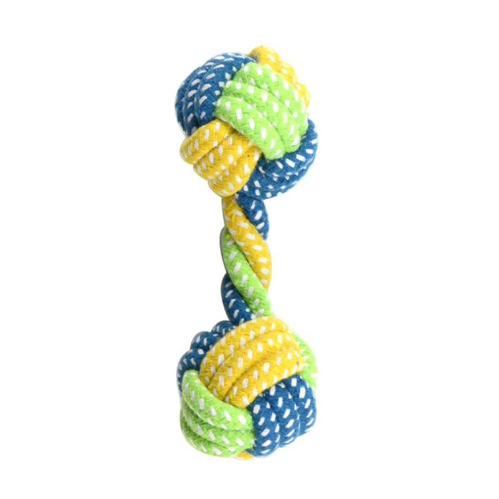 Chew Teeth Clean Outdoor Training Rope Ball Toy For Large  and Small Dogs