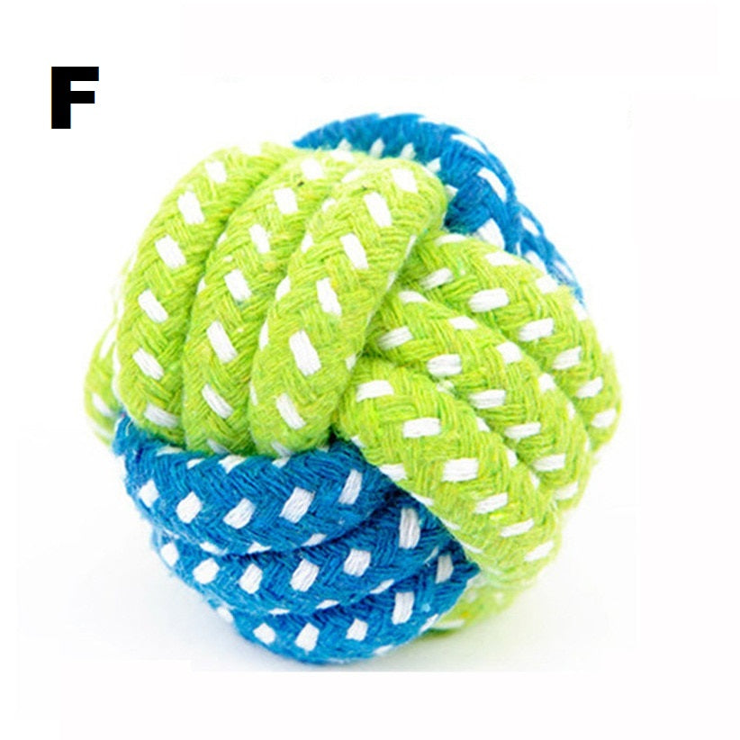 Green Rope Ball Toy for Large for Small Dog and Cat