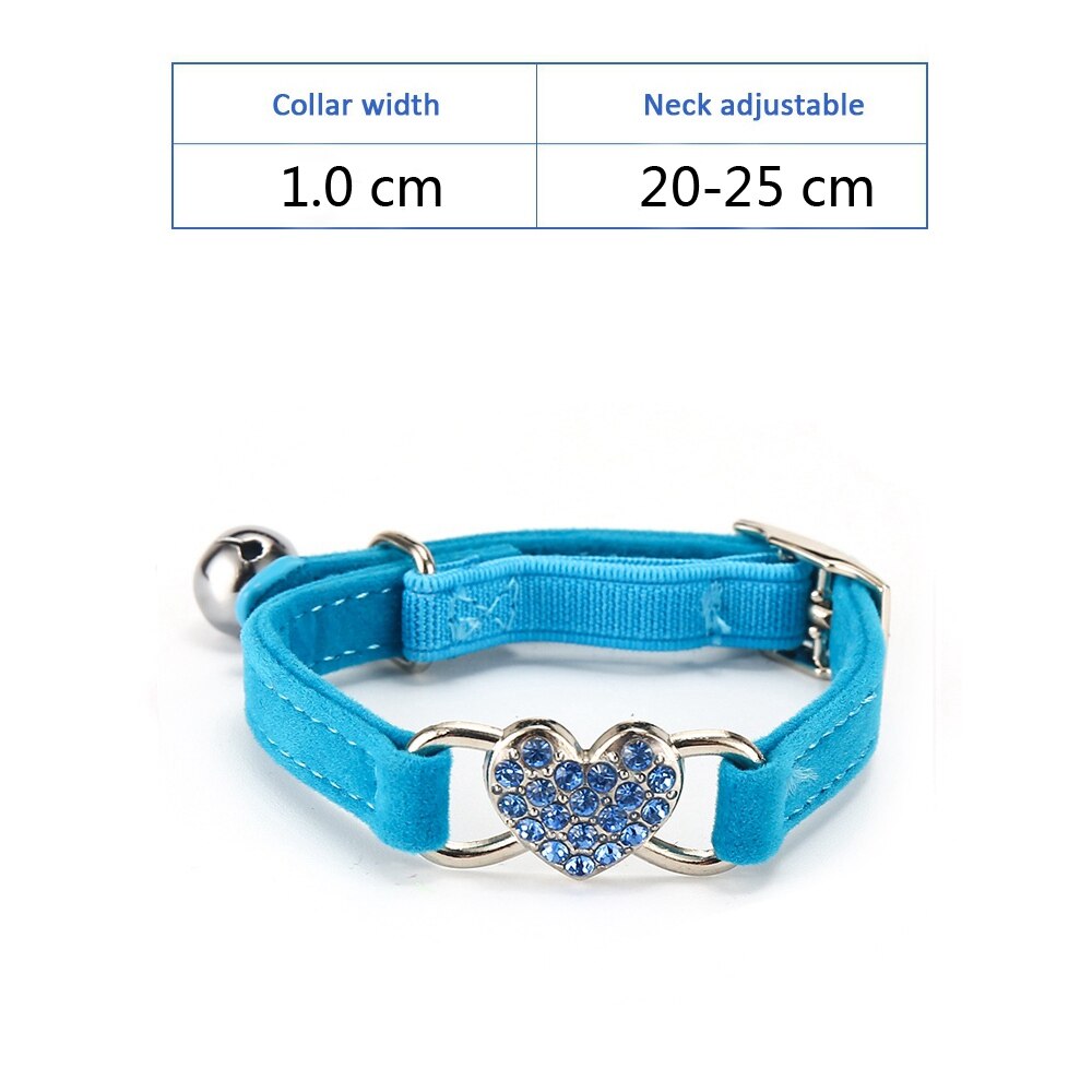 Pet Collar With Bell Collar For Cats, Kitten, Puppies or Small Dogs